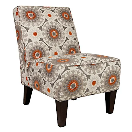 Contemporary Dover Armless Accent Chair